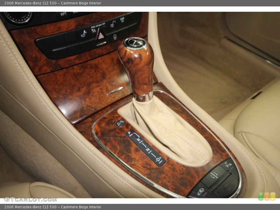 Cashmere Beige Interior Transmission for the 2006 Mercedes-Benz CLS 500 #64068059