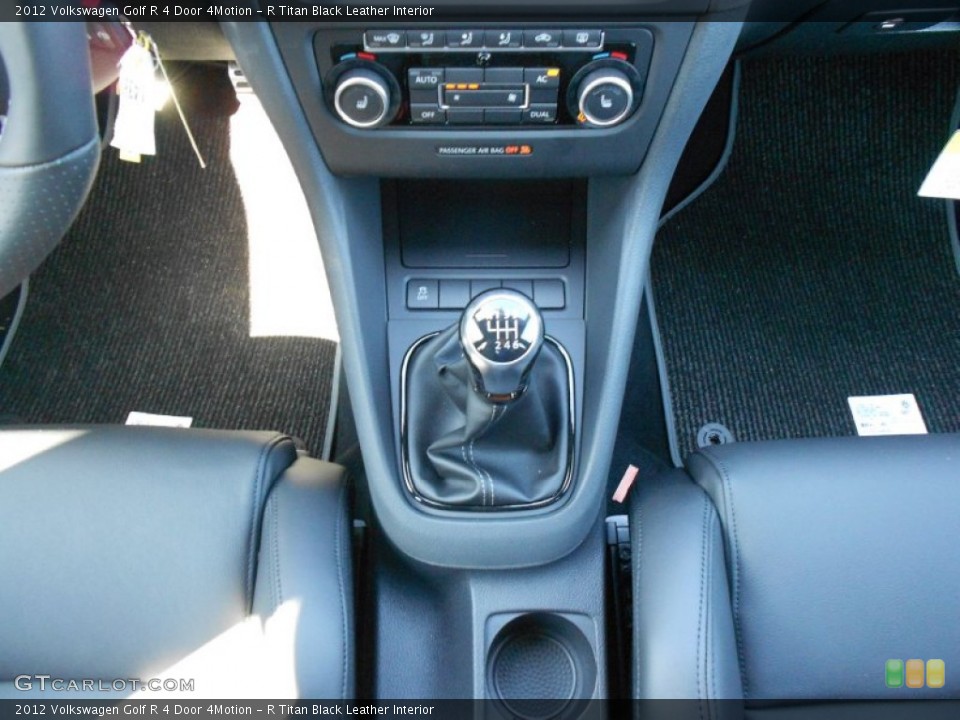 R Titan Black Leather Interior Transmission for the 2012 Volkswagen Golf R 4 Door 4Motion #64070868