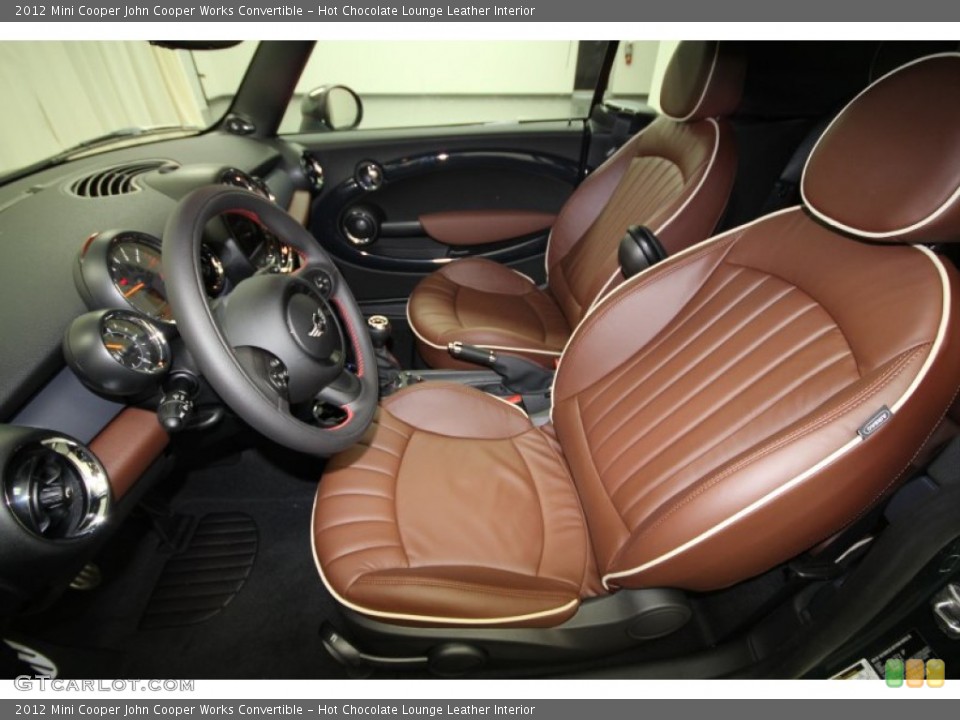 Hot Chocolate Lounge Leather Interior Photo for the 2012 Mini Cooper John Cooper Works Convertible #64072661
