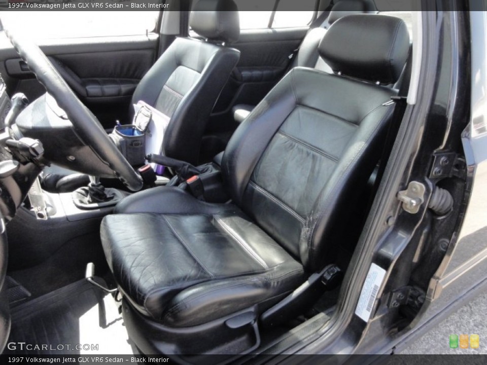 Black Interior Photo for the 1997 Volkswagen Jetta GLX VR6 Sedan #64073627