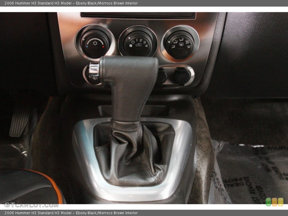Ebony Black/Morroco Brown Interior Transmission for the 2006 Hummer H3  #64074239