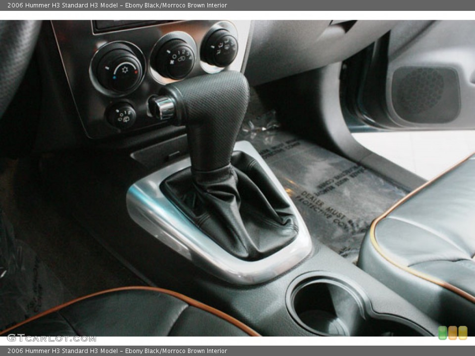 Ebony Black/Morroco Brown Interior Transmission for the 2006 Hummer H3  #64074243