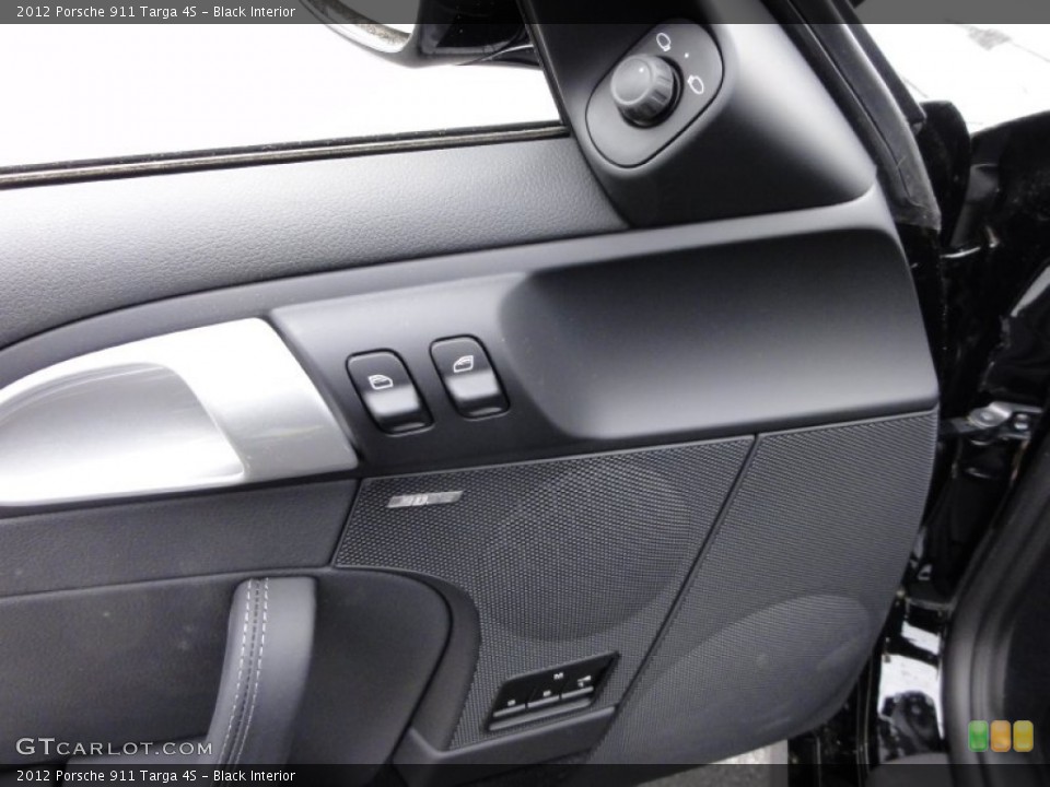Black Interior Door Panel for the 2012 Porsche 911 Targa 4S #64074591