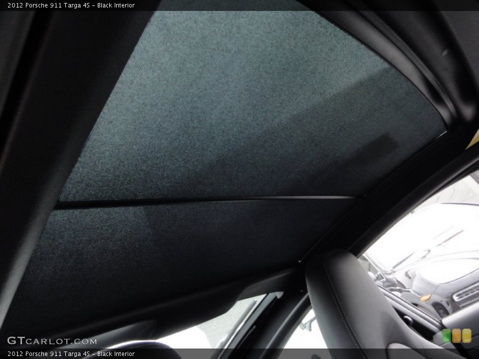 Black Interior Sunroof for the 2012 Porsche 911 Targa 4S #64074671