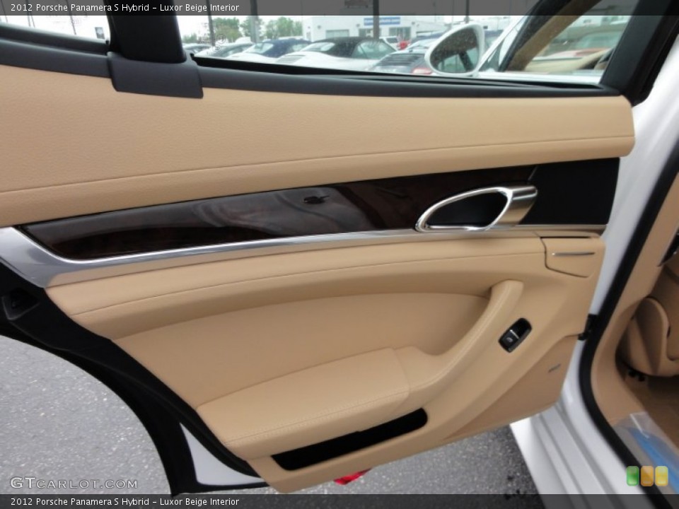 Luxor Beige Interior Door Panel for the 2012 Porsche Panamera S Hybrid #64075001