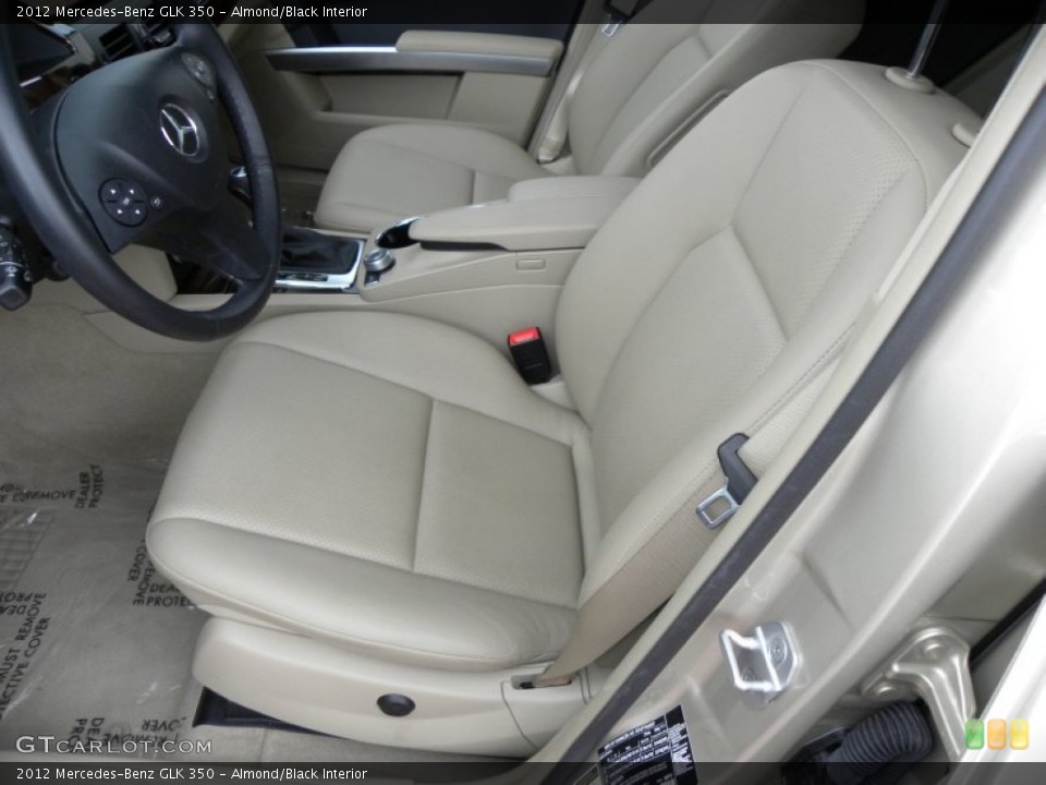 Almond/Black Interior Photo for the 2012 Mercedes-Benz GLK 350 #64076482