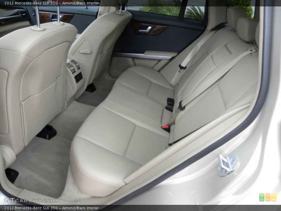 Almond/Black Interior Rear Seat for the 2012 Mercedes-Benz GLK 350 #64076499