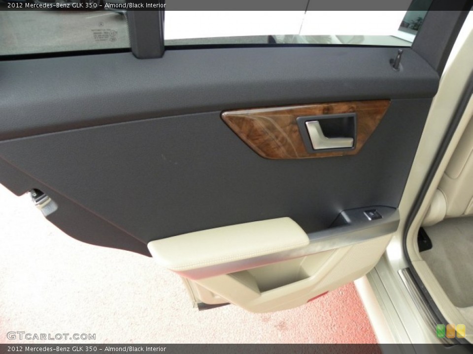 Almond/Black Interior Door Panel for the 2012 Mercedes-Benz GLK 350 #64076508