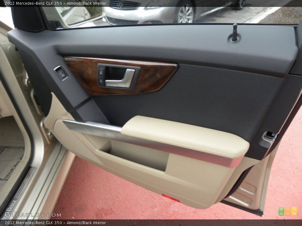 Almond/Black Interior Door Panel for the 2012 Mercedes-Benz GLK 350 #64076525