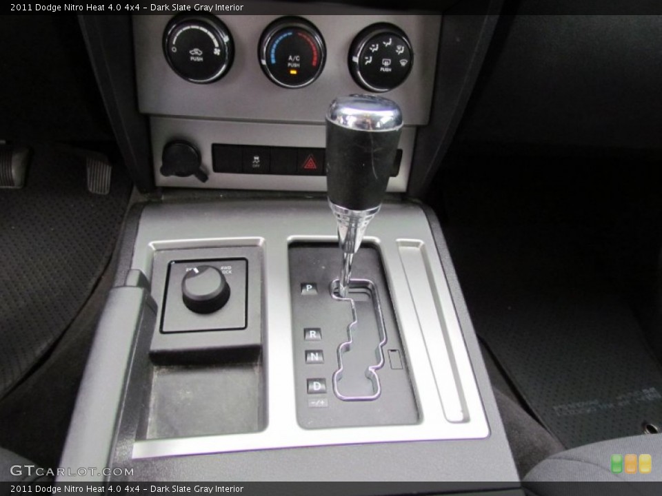 Dark Slate Gray Interior Transmission for the 2011 Dodge Nitro Heat 4.0 4x4 #64081584