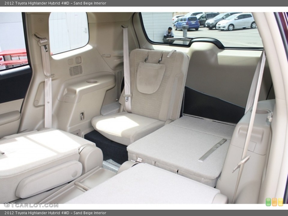 Sand Beige Interior Photo for the 2012 Toyota Highlander Hybrid 4WD #64084757