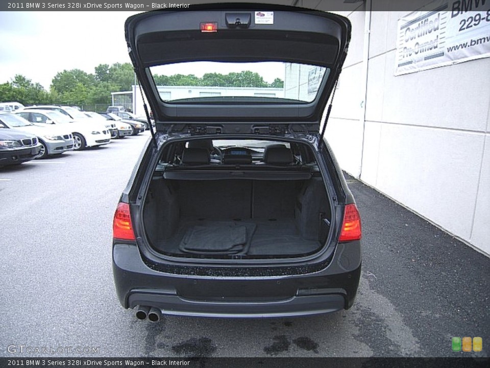 Black Interior Trunk for the 2011 BMW 3 Series 328i xDrive Sports Wagon #64084937