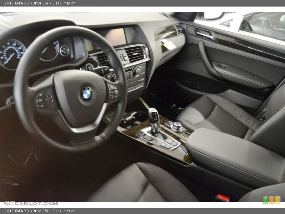 Black Interior Photo for the 2013 BMW X3 xDrive 35i #64090560