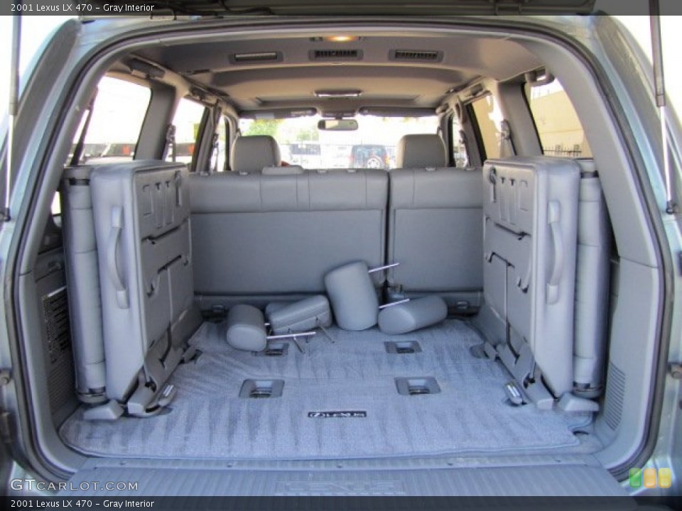 Gray Interior Trunk for the 2001 Lexus LX 470 #64096763