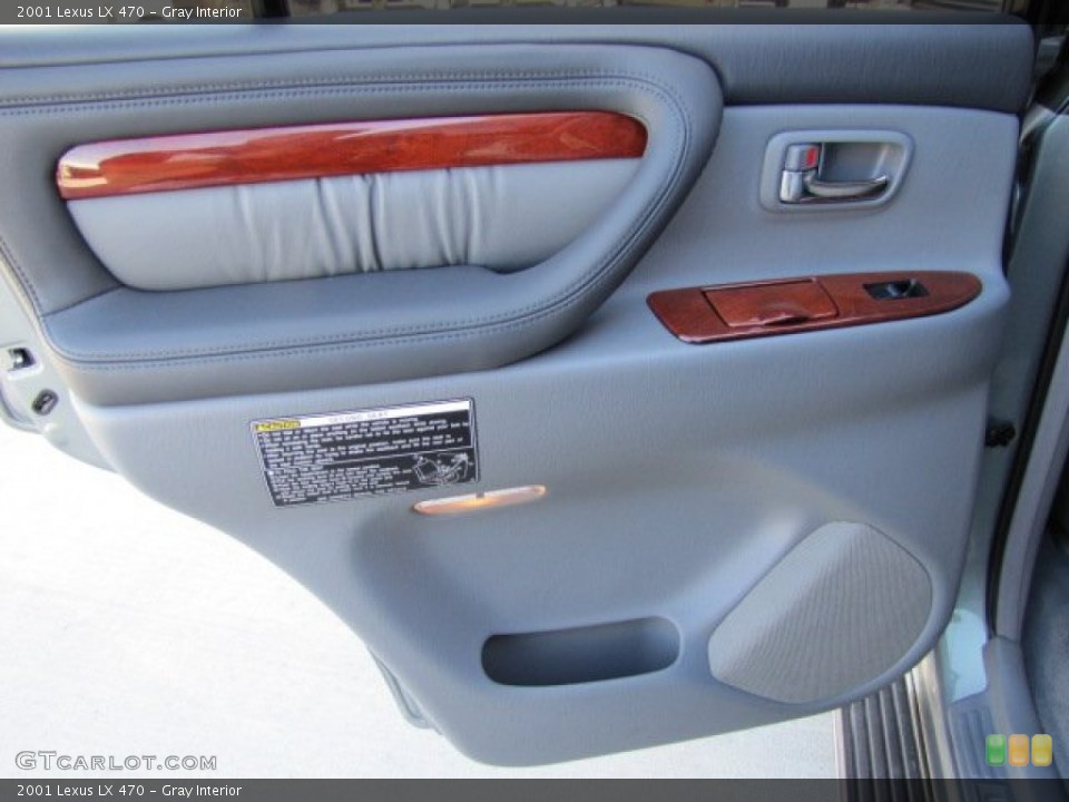 Gray Interior Door Panel for the 2001 Lexus LX 470 #64096841