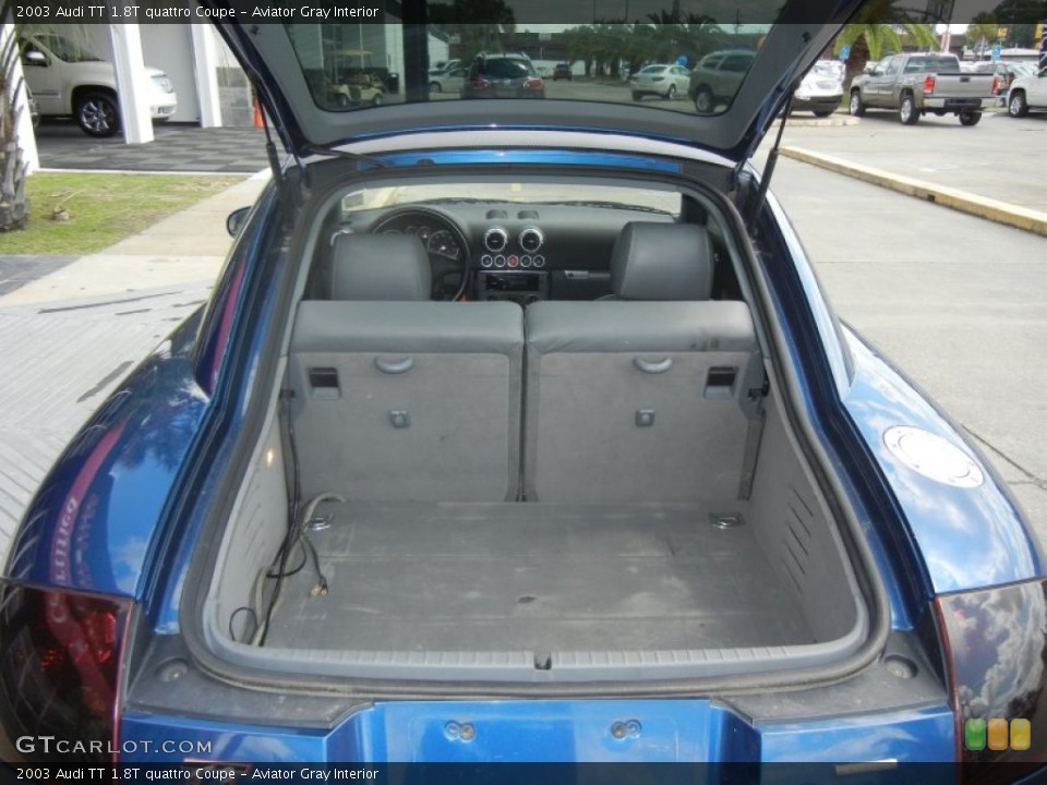 Aviator Gray Interior Trunk for the 2003 Audi TT 1.8T quattro Coupe #64105149