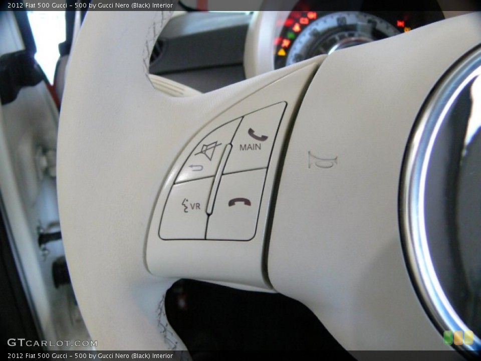 500 by Gucci Nero (Black) Interior Controls for the 2012 Fiat 500 Gucci #64107714