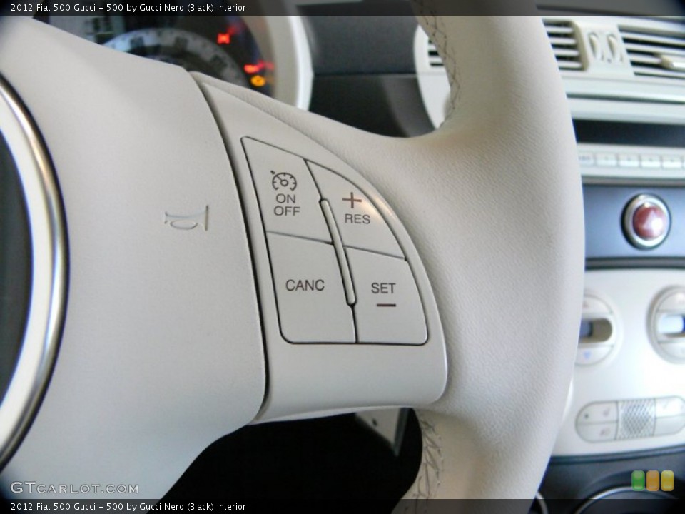 500 by Gucci Nero (Black) Interior Controls for the 2012 Fiat 500 Gucci #64107718
