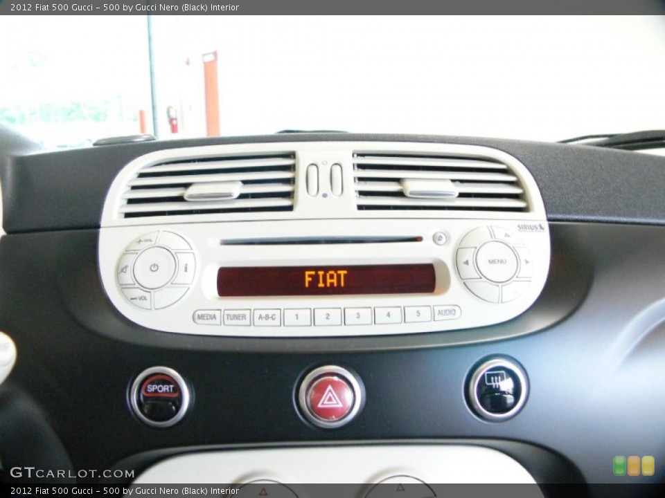 500 by Gucci Nero (Black) Interior Audio System for the 2012 Fiat 500 Gucci #64107753