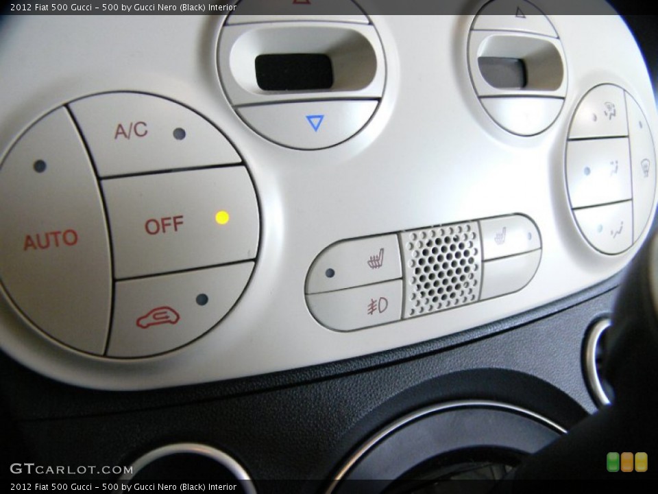 500 by Gucci Nero (Black) Interior Controls for the 2012 Fiat 500 Gucci #64107771