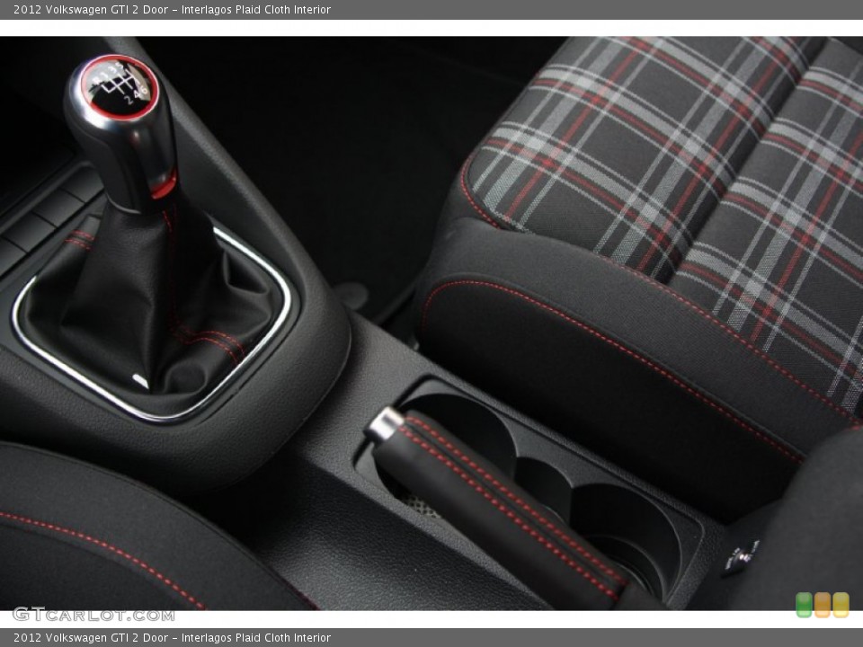 Interlagos Plaid Cloth Interior Transmission for the 2012 Volkswagen GTI 2 Door #64108590