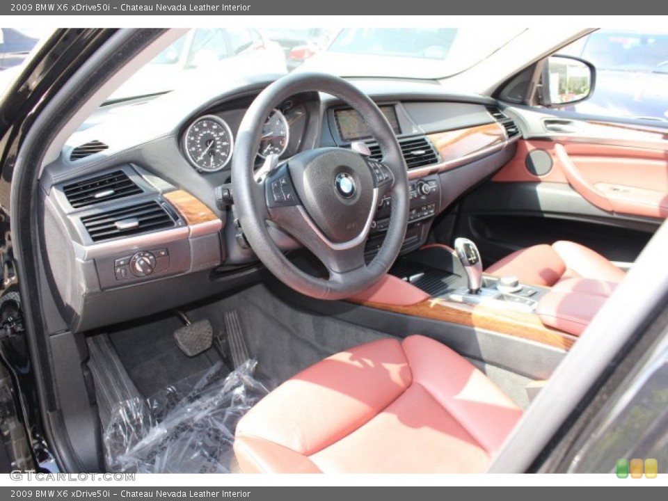 Chateau Nevada Leather Interior Prime Interior for the 2009 BMW X6 xDrive50i #64111035