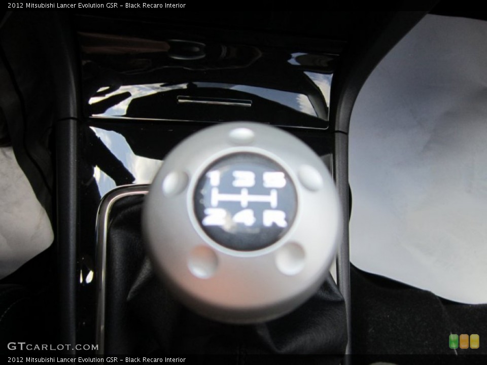Black Recaro Interior Transmission for the 2012 Mitsubishi Lancer Evolution GSR #64112034