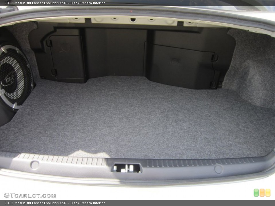 Black Recaro Interior Trunk for the 2012 Mitsubishi Lancer Evolution GSR #64112075