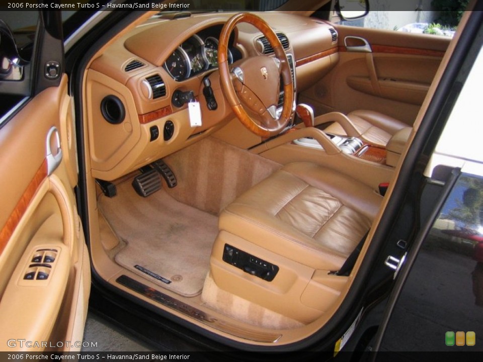 Havanna/Sand Beige Interior Photo for the 2006 Porsche Cayenne Turbo S #64112425