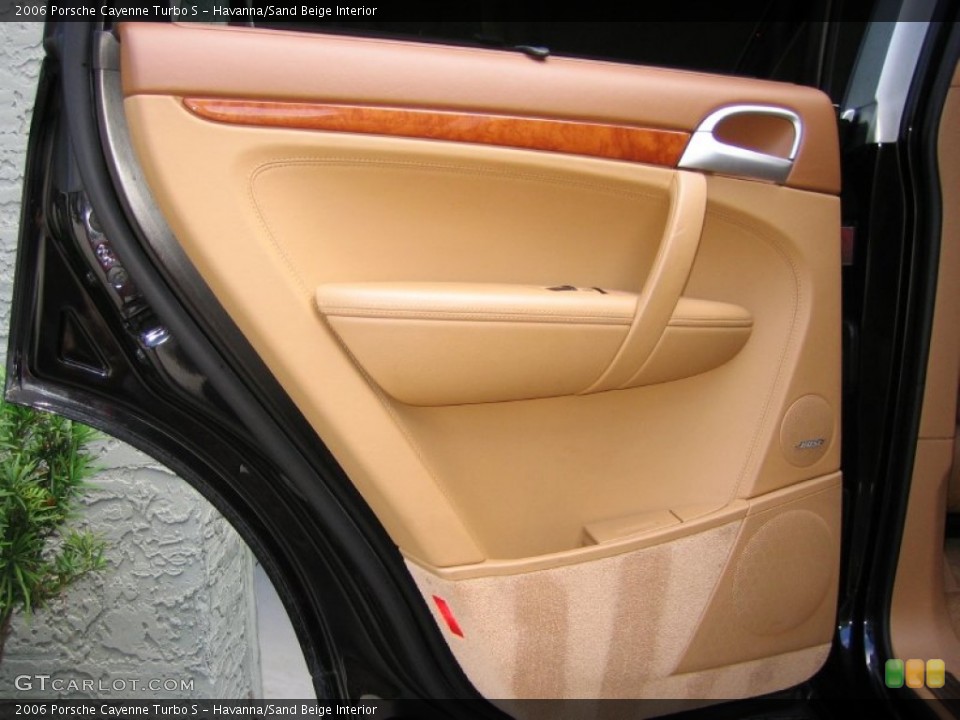 Havanna/Sand Beige Interior Door Panel for the 2006 Porsche Cayenne Turbo S #64112649