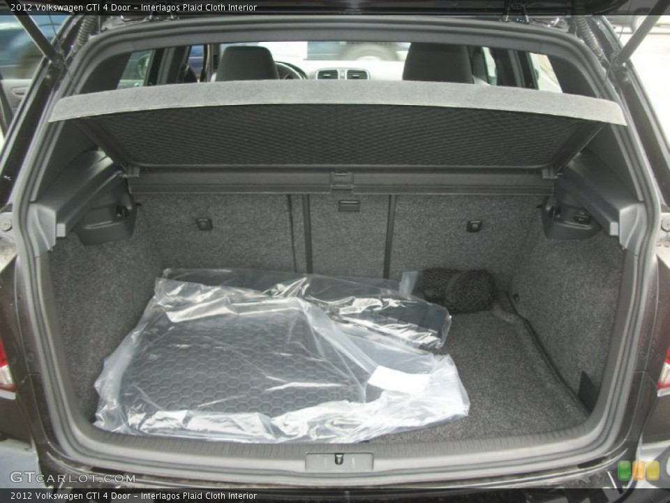 Interlagos Plaid Cloth Interior Trunk for the 2012 Volkswagen GTI 4 Door #64115475