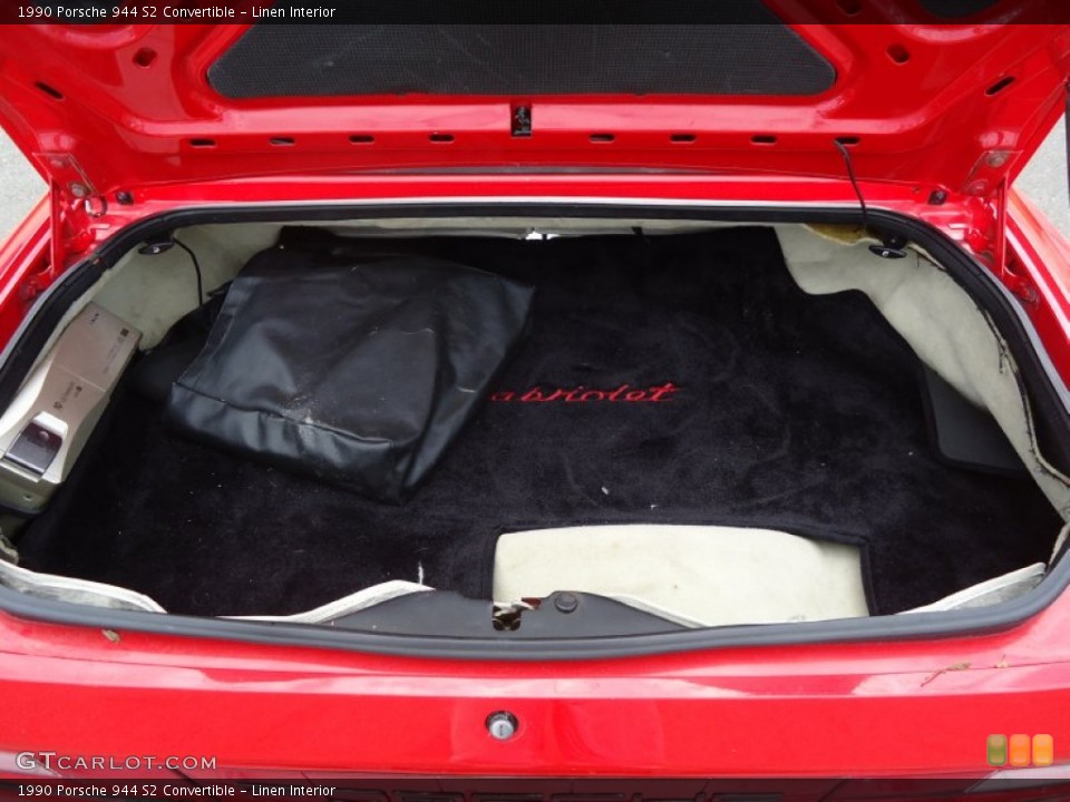 Linen Interior Trunk for the 1990 Porsche 944 S2 Convertible #64117347