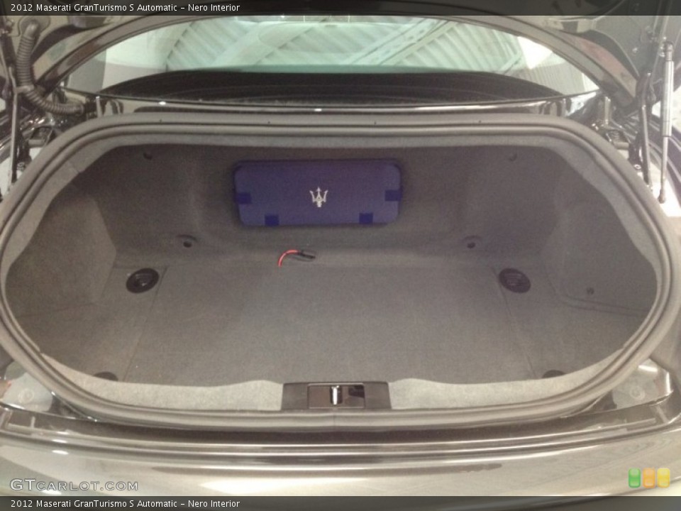 Nero Interior Trunk for the 2012 Maserati GranTurismo S Automatic #64122268
