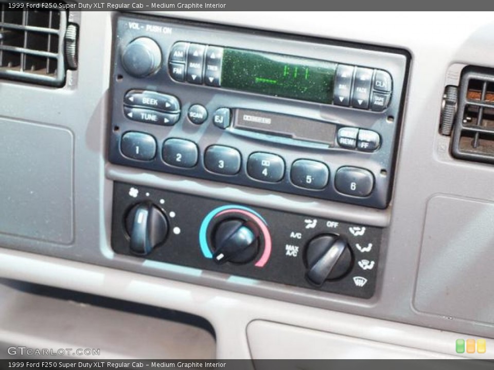 Medium Graphite Interior Audio System for the 1999 Ford F250 Super Duty XLT Regular Cab #64123231