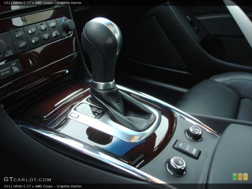 Graphite Interior Transmission for the 2011 Infiniti G 37 x AWD Coupe #64131242