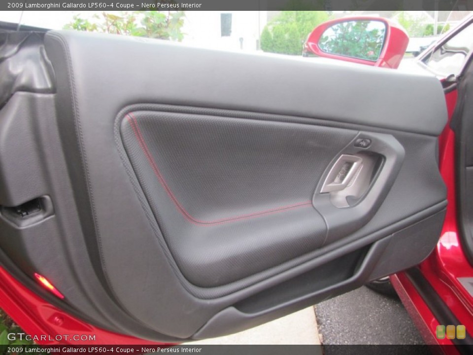 Nero Perseus Interior Door Panel for the 2009 Lamborghini Gallardo LP560-4 Coupe #64134862