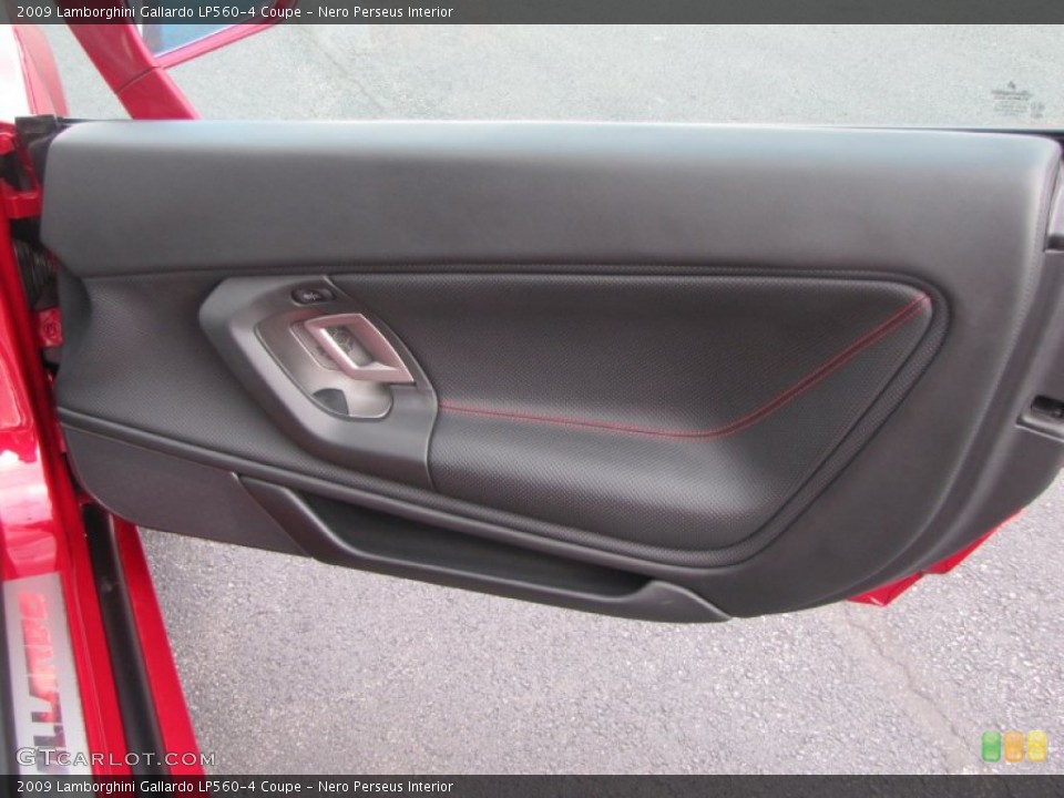 Nero Perseus Interior Door Panel for the 2009 Lamborghini Gallardo LP560-4 Coupe #64134882