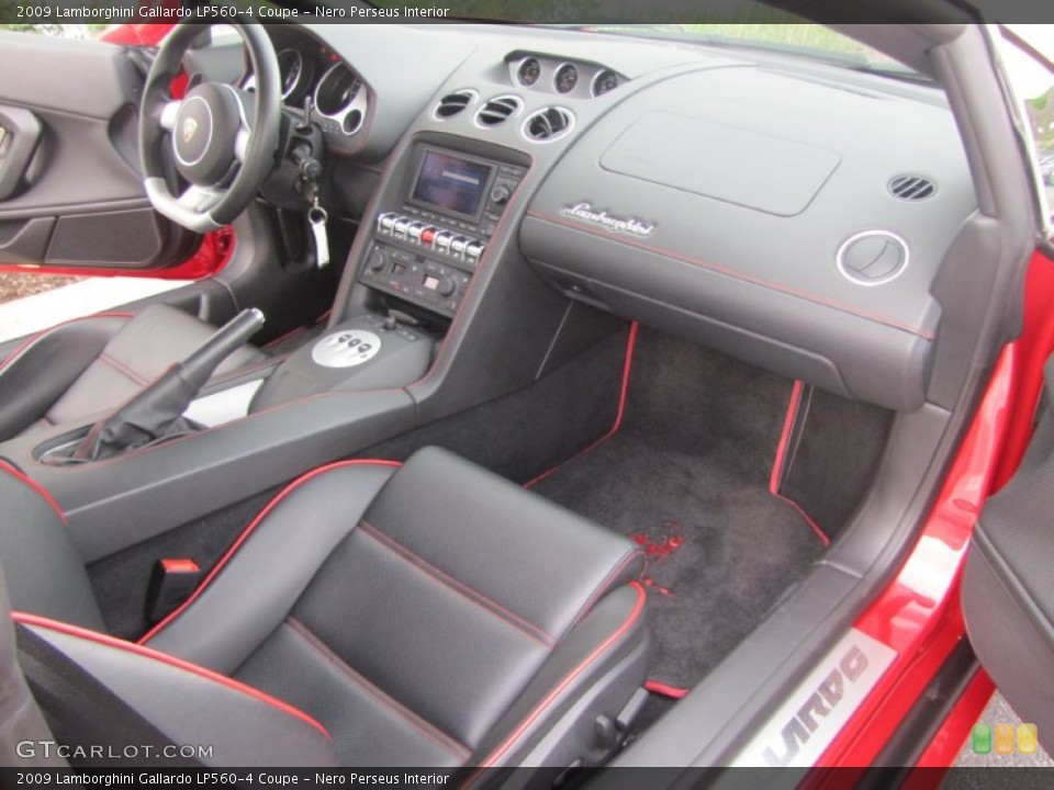 Nero Perseus Interior Dashboard for the 2009 Lamborghini Gallardo LP560-4 Coupe #64134892