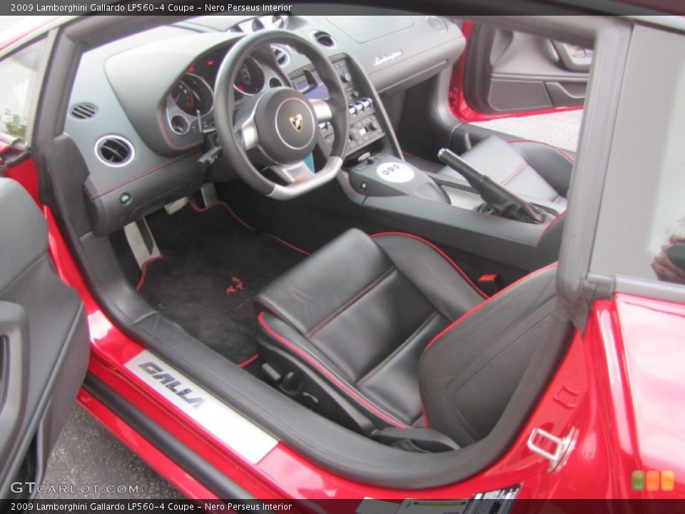 Nero Perseus Interior Photo for the 2009 Lamborghini Gallardo LP560-4 Coupe #64134940