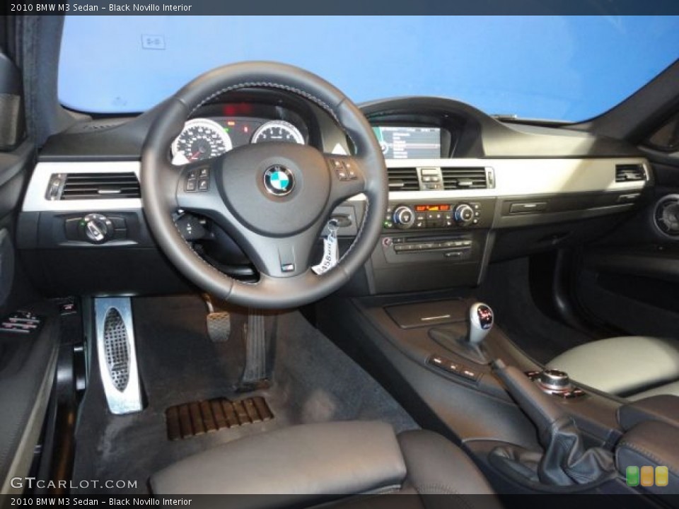 Black Novillo Interior Dashboard for the 2010 BMW M3 Sedan #64136668