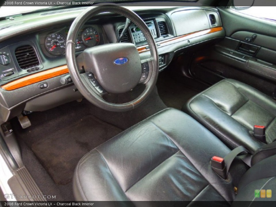 Charcoal Black Interior Prime Interior for the 2008 Ford Crown Victoria LX #64144704
