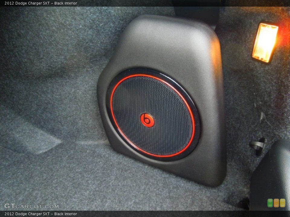 Black Interior Audio System for the 2012 Dodge Charger SXT #64145653