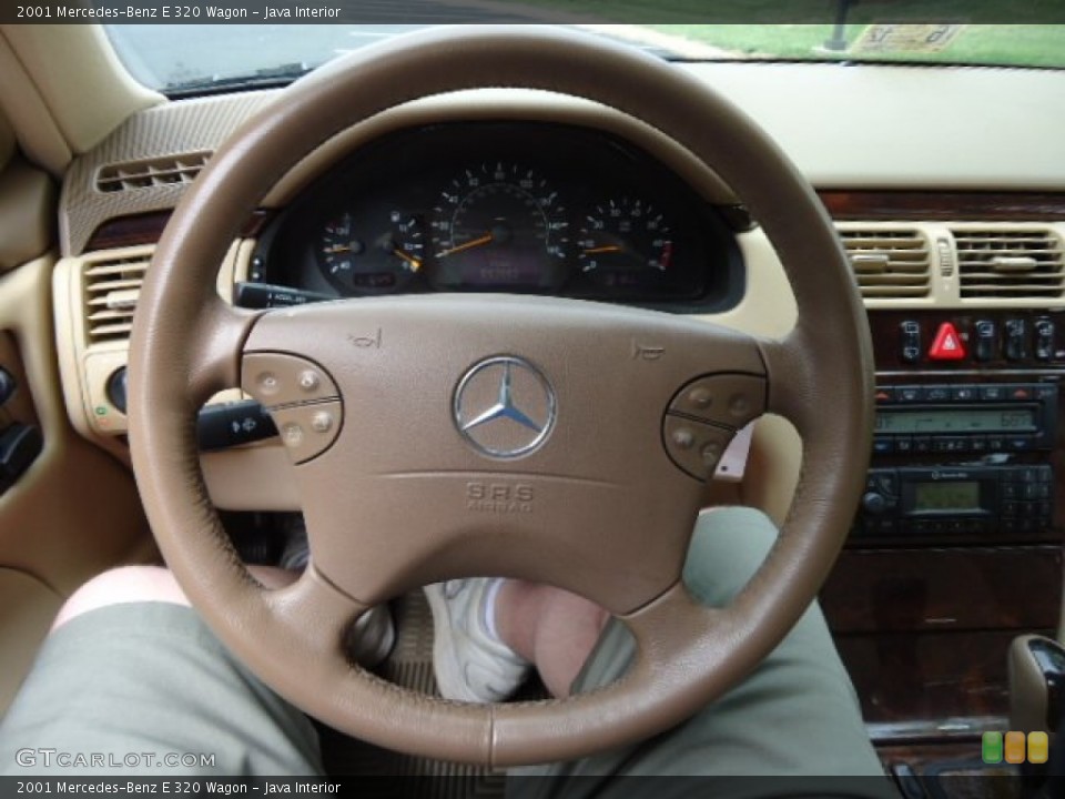 Java Interior Steering Wheel for the 2001 Mercedes-Benz E 320 Wagon #64145858