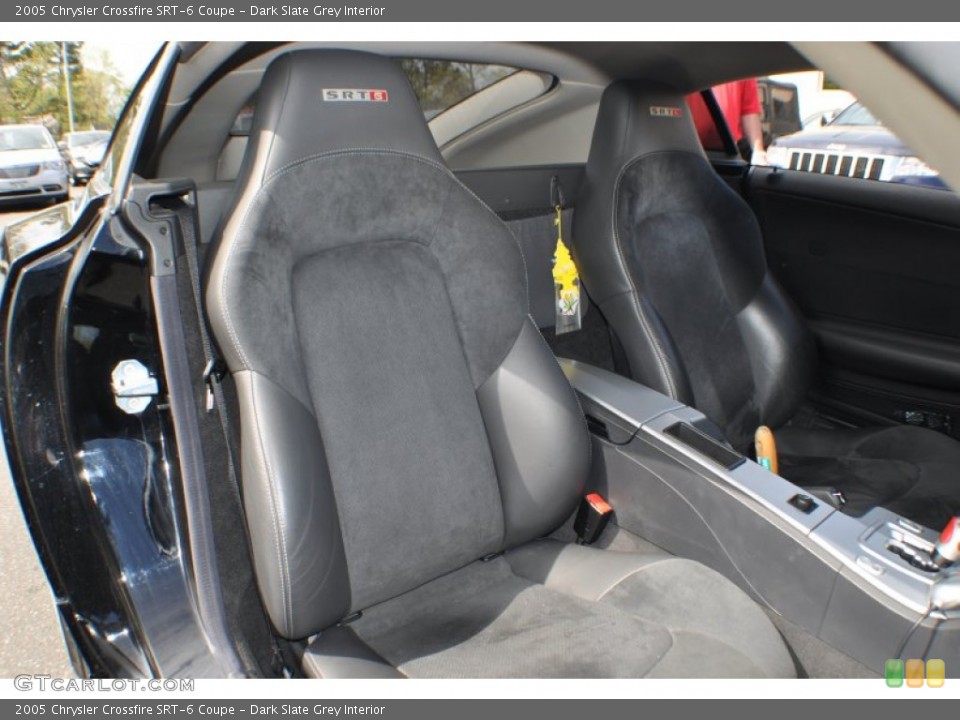 Dark Slate Grey Interior Front Seat for the 2005 Chrysler Crossfire SRT-6 Coupe #64149657