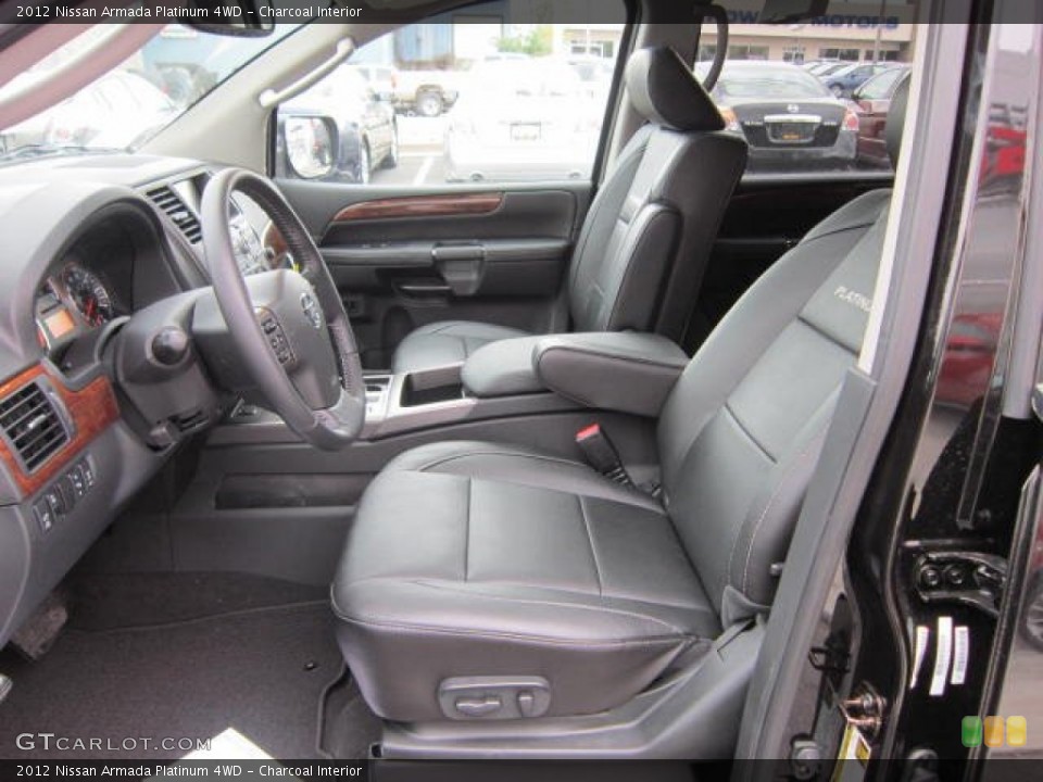 Charcoal Interior Photo for the 2012 Nissan Armada Platinum 4WD #64153709