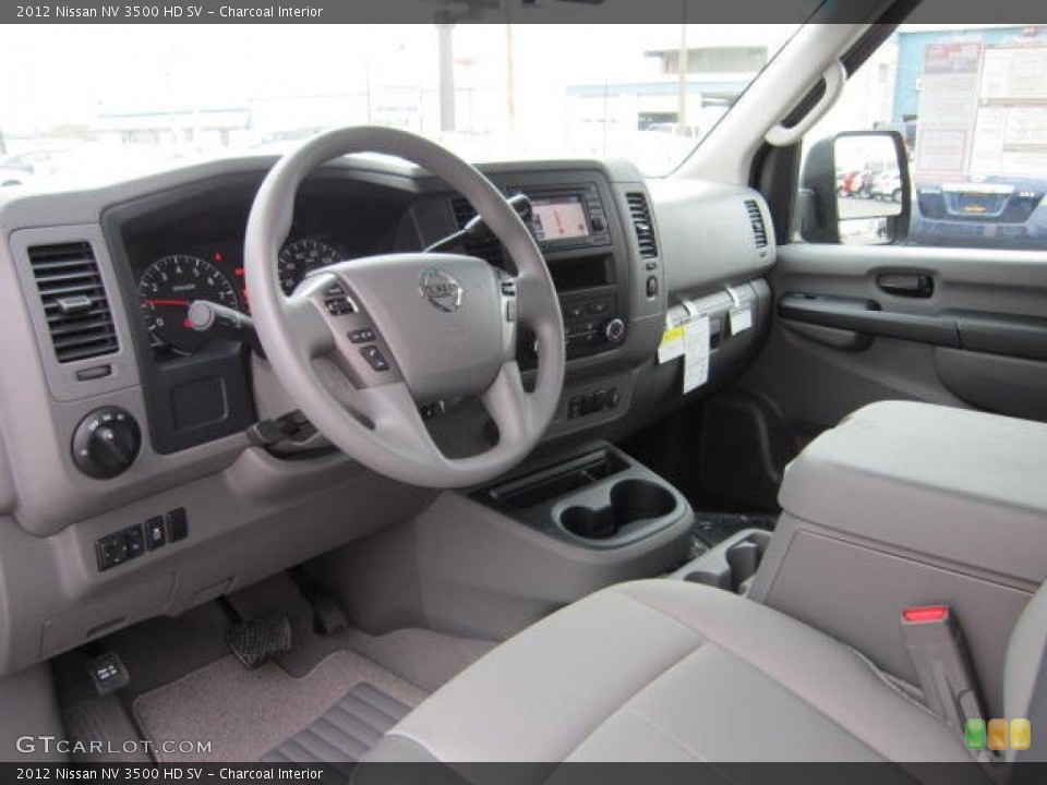 Charcoal 2012 Nissan NV Interiors