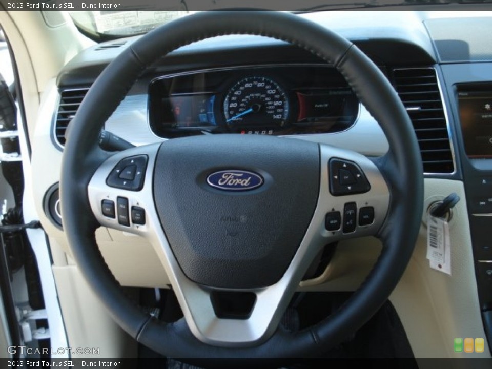 Dune Interior Steering Wheel for the 2013 Ford Taurus SEL #64162336