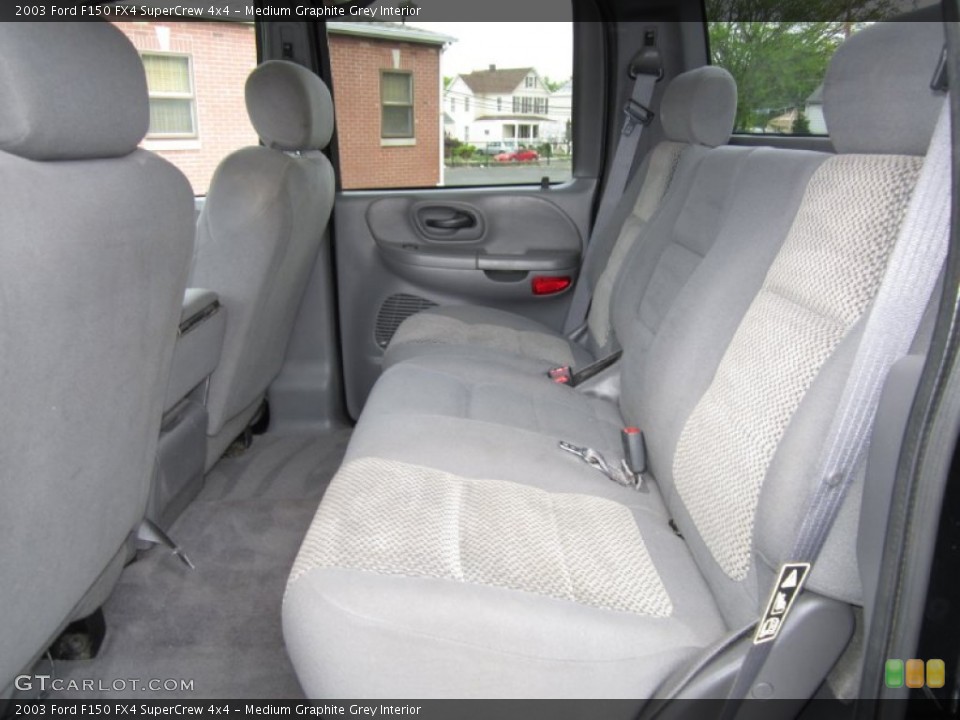 Medium Graphite Grey Interior Photo for the 2003 Ford F150 FX4 SuperCrew 4x4 #64163965