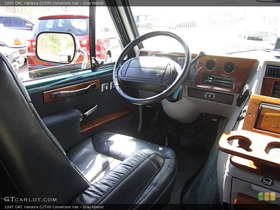 Gray Interior Photo for the 1995 GMC Vandura G2500 Conversion Van #64164964  | GTCarLot.com