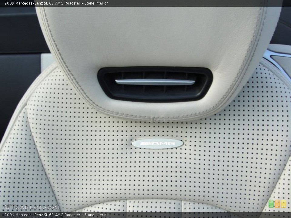 Stone Interior Front Seat for the 2009 Mercedes-Benz SL 63 AMG Roadster #64177502